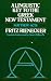 Linguistic Key to the Greek New Testament