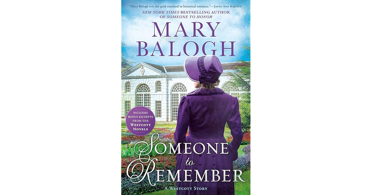 Someone to Remember (Westcott, 7) by Mary Balogh