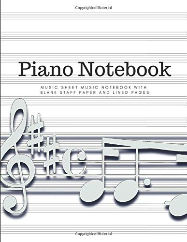 Blank Piano Books For Beginners Kids In Music Lesson - Piano Sheet ...