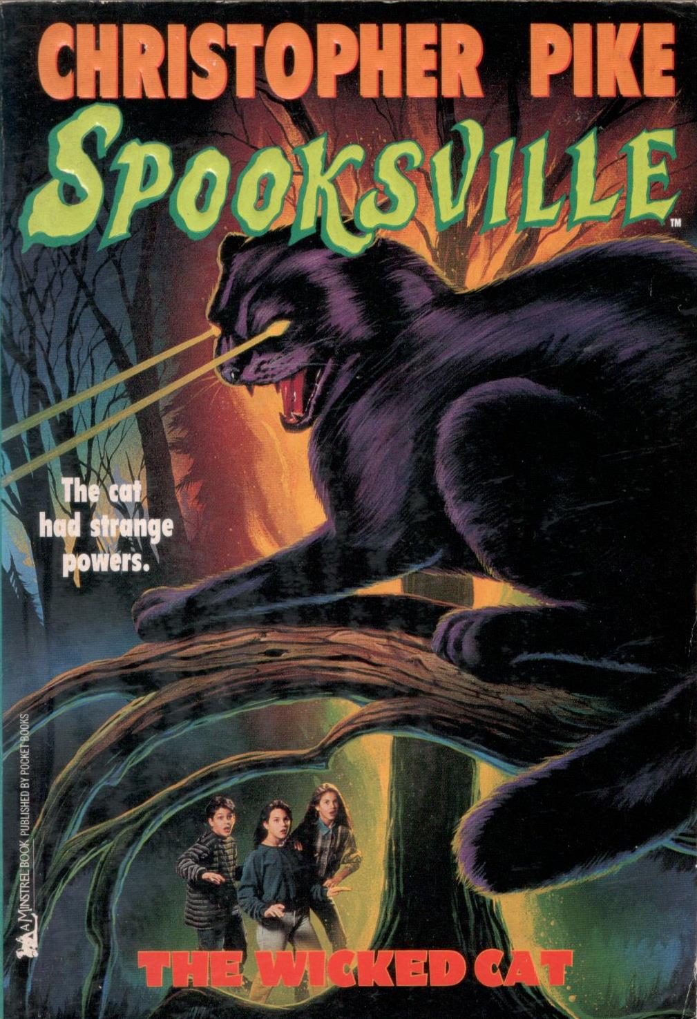 The Wicked Cat (Spooksville, #10)