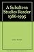 A Subaltern Studies Reader 1986-1995