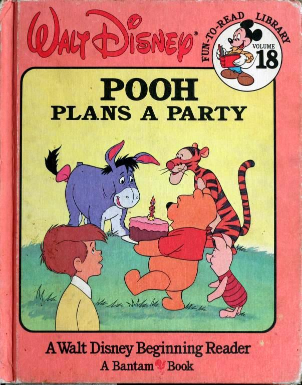 Pooh Plans A Party (Walt Disney Fun To Read Library, Volume 18)
