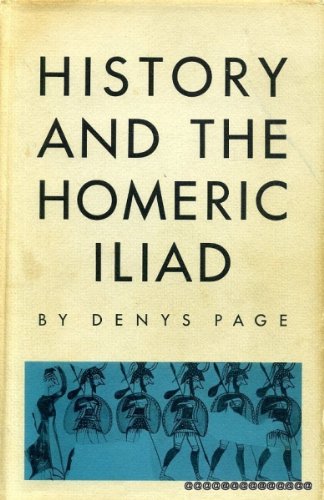 History and the Homeric Iliad (Hardcover)