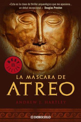 Portada de La máscara de Atreo, de A.J. Hartley