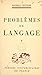 Problèmes de langage (1)