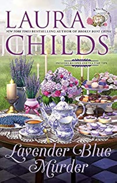 Lavender Blue Murder (A Tea Shop Mystery, #21)