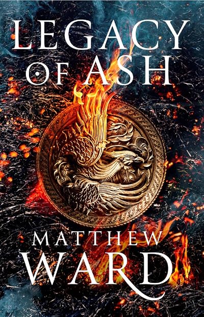 Portada de Legacy of Ash, de Matthew Ward