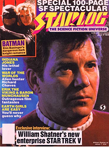 Starlog Magazine The Sci Fi Comics: July 1989 (Kindle Edition)
