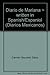 Diario De Mariana (1692 95)...