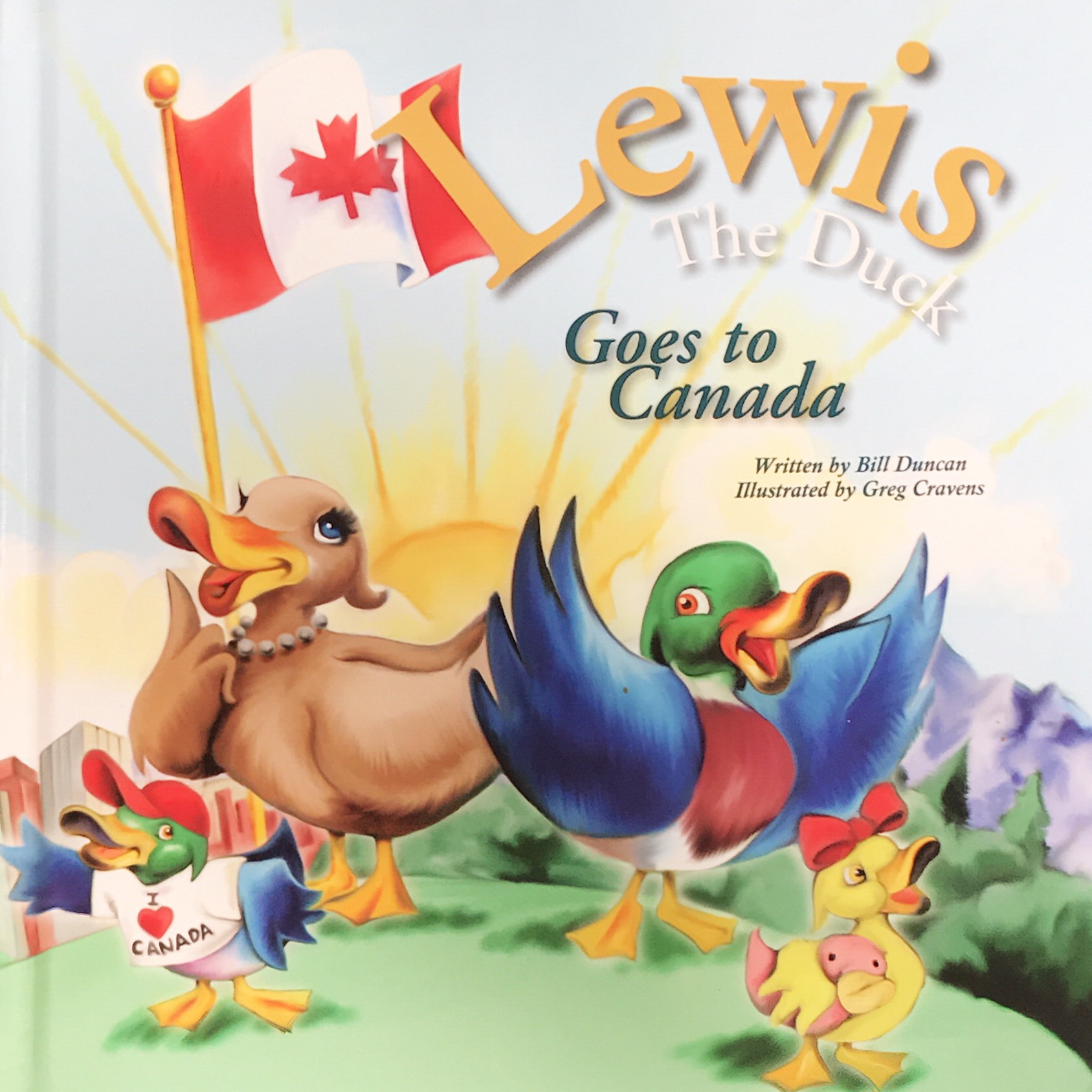 Lewis the Duck Goes to Canada