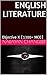 English Literature: Objecti...
