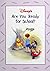 Disney's Are You Ready for School? (Winnie The Pooh's School Days)