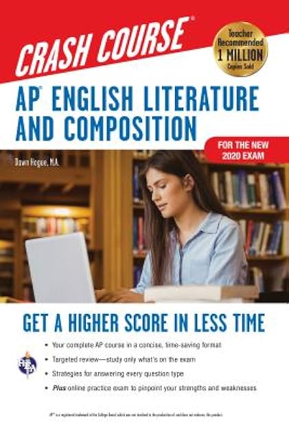 AP® English Literature & Composition Crash Course, Book + Online : Get a Higher Score in Less Time (Advanced Placement (AP) Crash Course