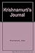 Krishnamurti's Journal