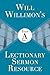Will Willimon's Lectionary Sermon Resource: Year A Part 1