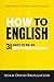 How To English: 31 Days to ...
