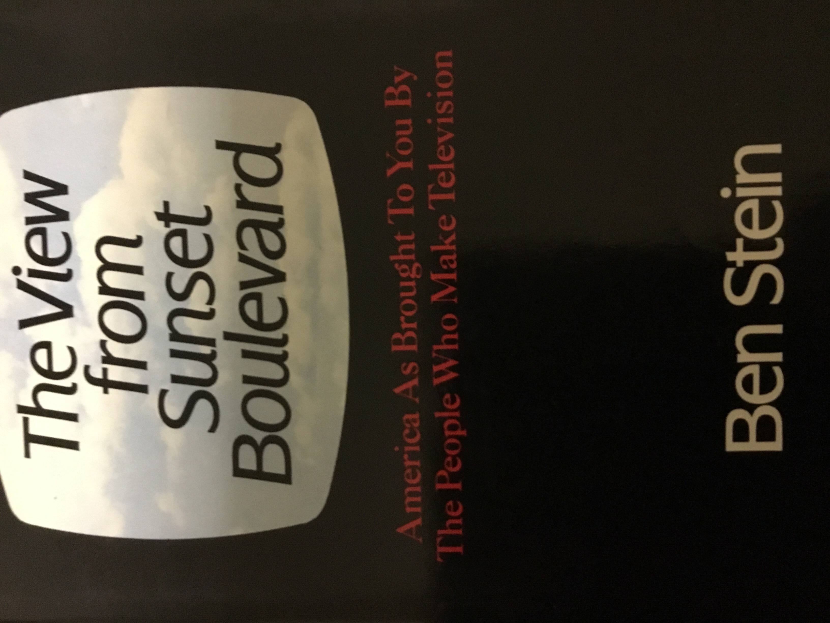 The View from Sunset Boulevard: America as Brought to You by the People Who Make Television (Hardcover)