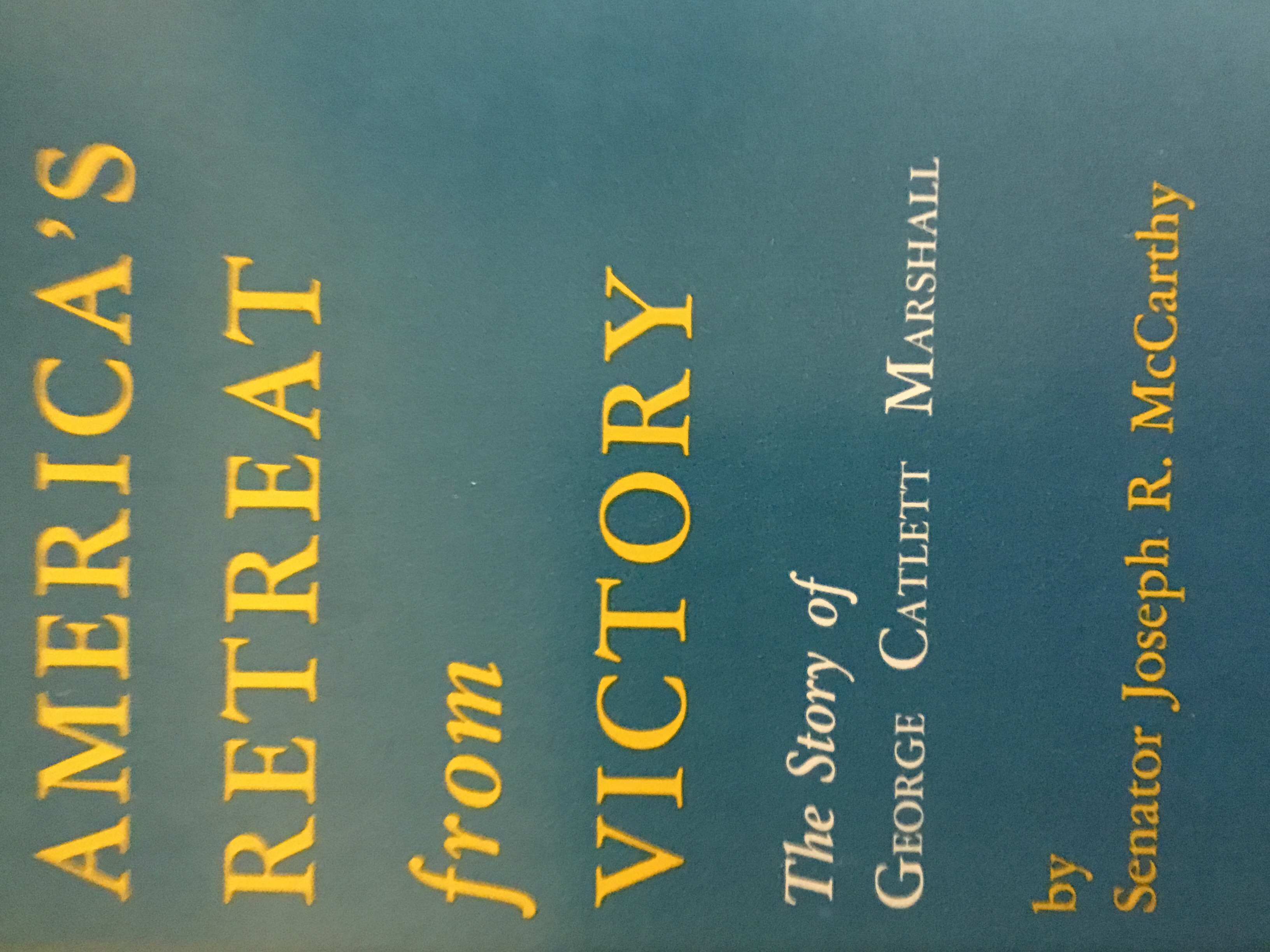 America's Retreat From Victory (Paperback)