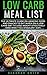 Low Carb Meal List: The Ult...