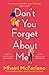 Don’t You Forget About Me