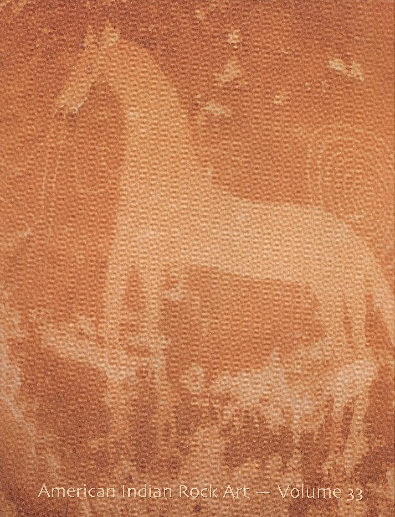 American Indian Rock Art, Vol. 33