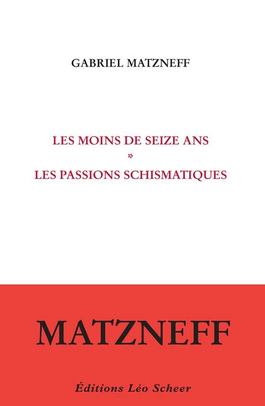 Les moins de seize ans