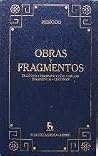 Obras y fragmentos