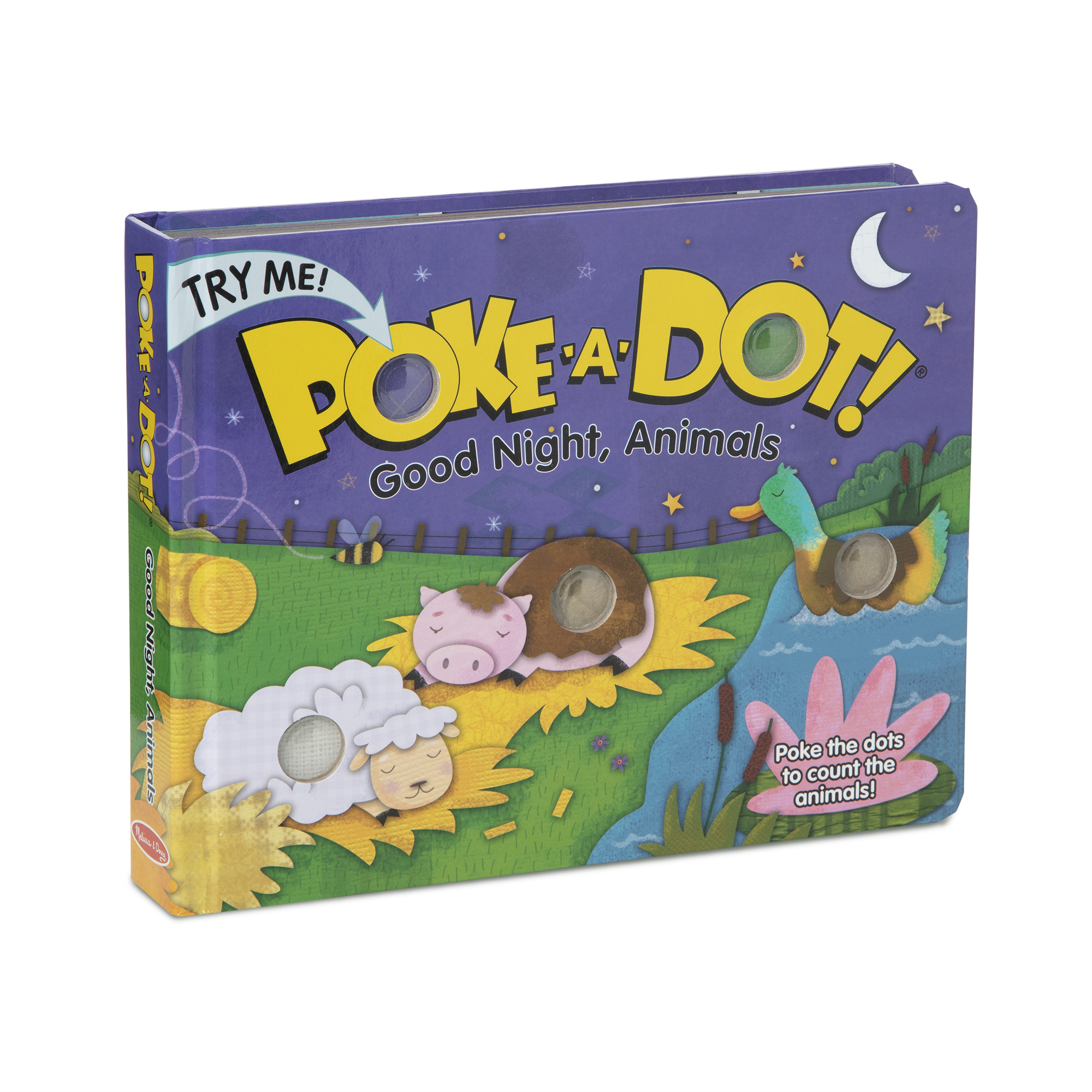 Poke-A-Dot: Goodnight, Animals (Hardcover)