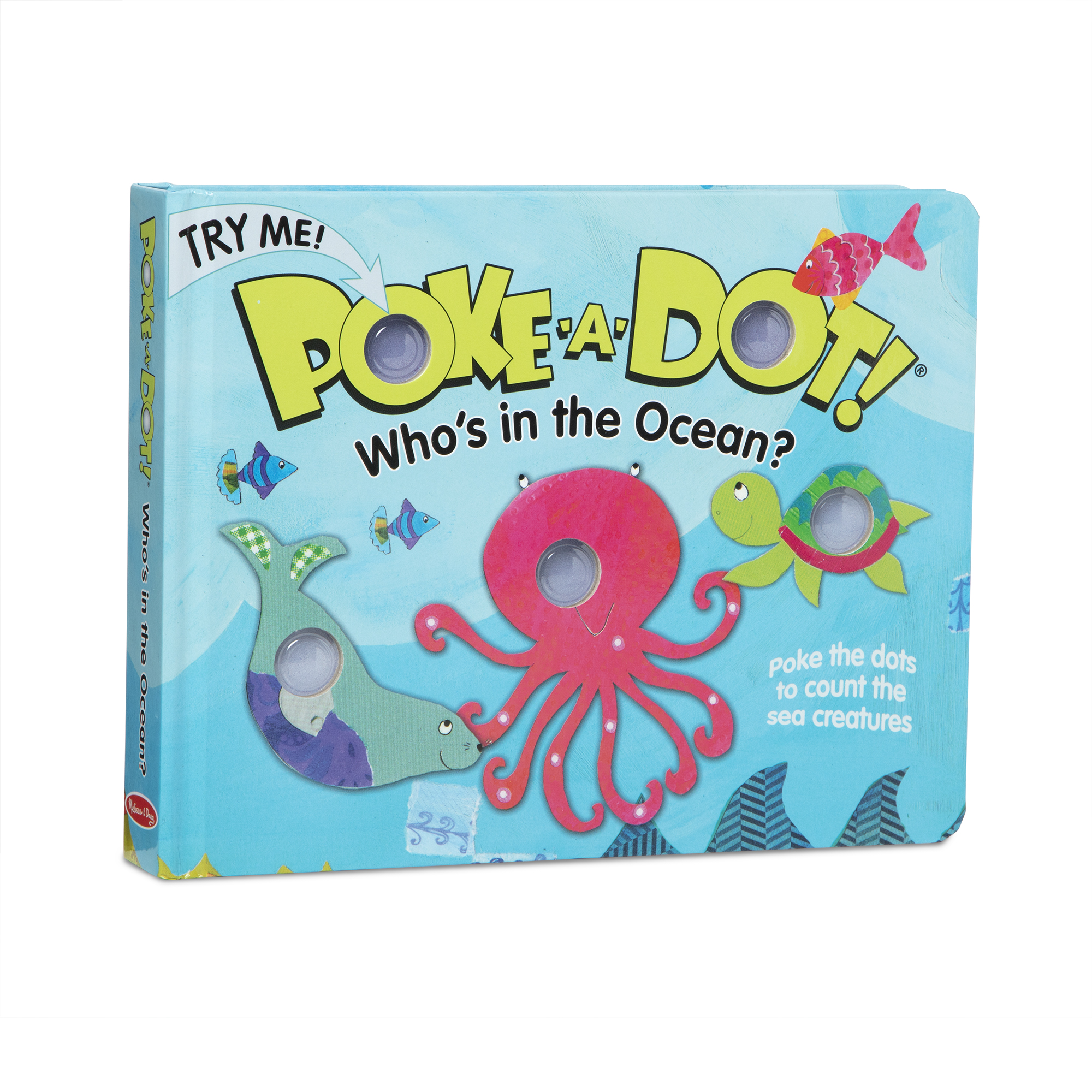 Poke-A-Dot: Who's in the Ocean (Hardcover)
