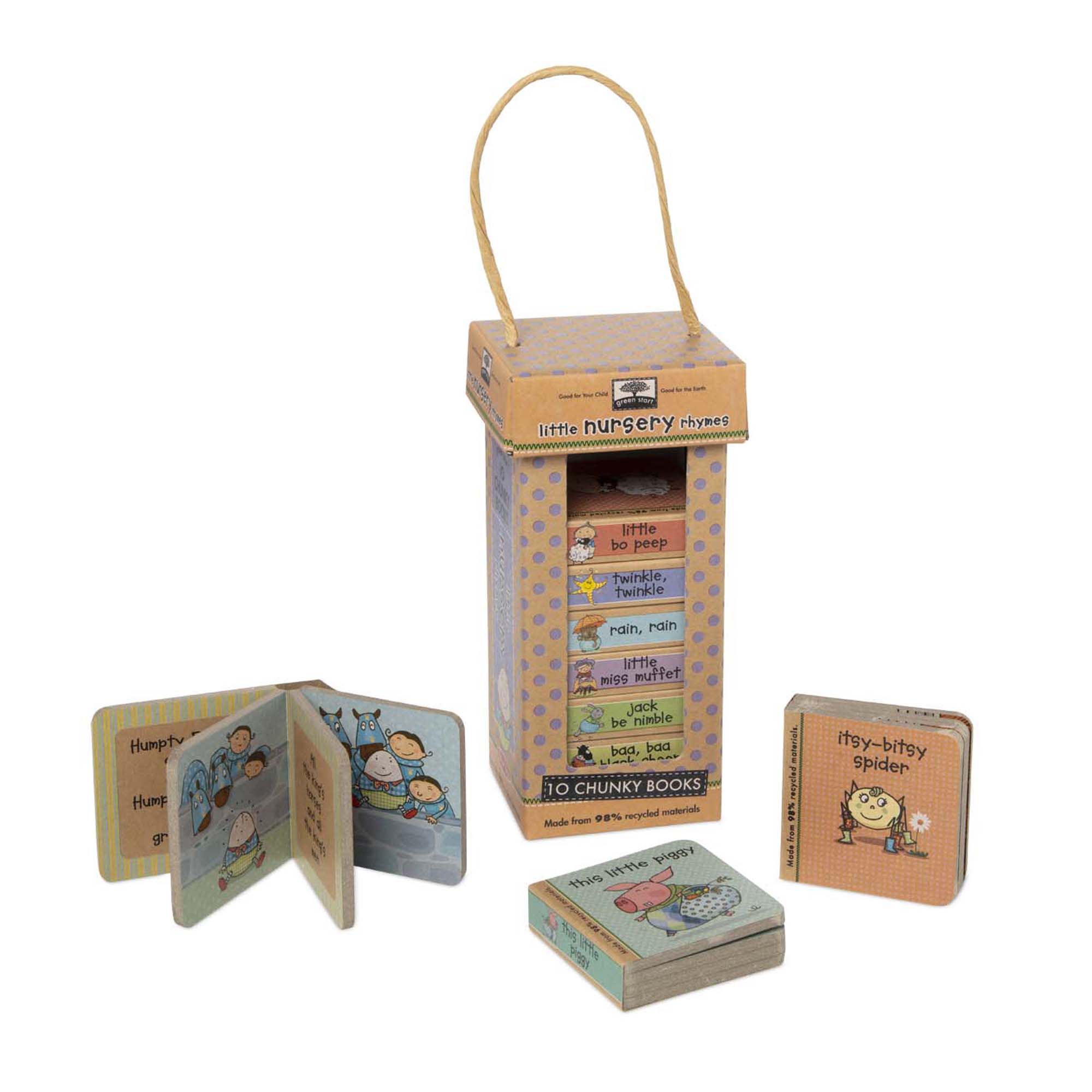 NP Book Tower: Little Nursery Rhymes (Hardcover)