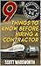 9 Things to Know Before Hiring a Contractor