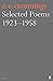 Selected Poems 1923-1958