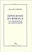 Conscience et roman, I: La ...