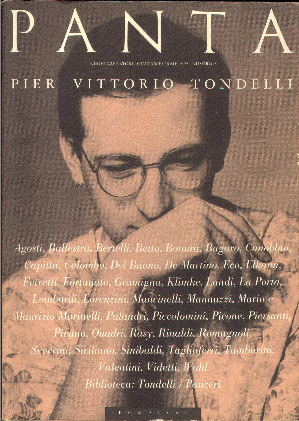 Pier Vittorio Tondelli (Paperback)