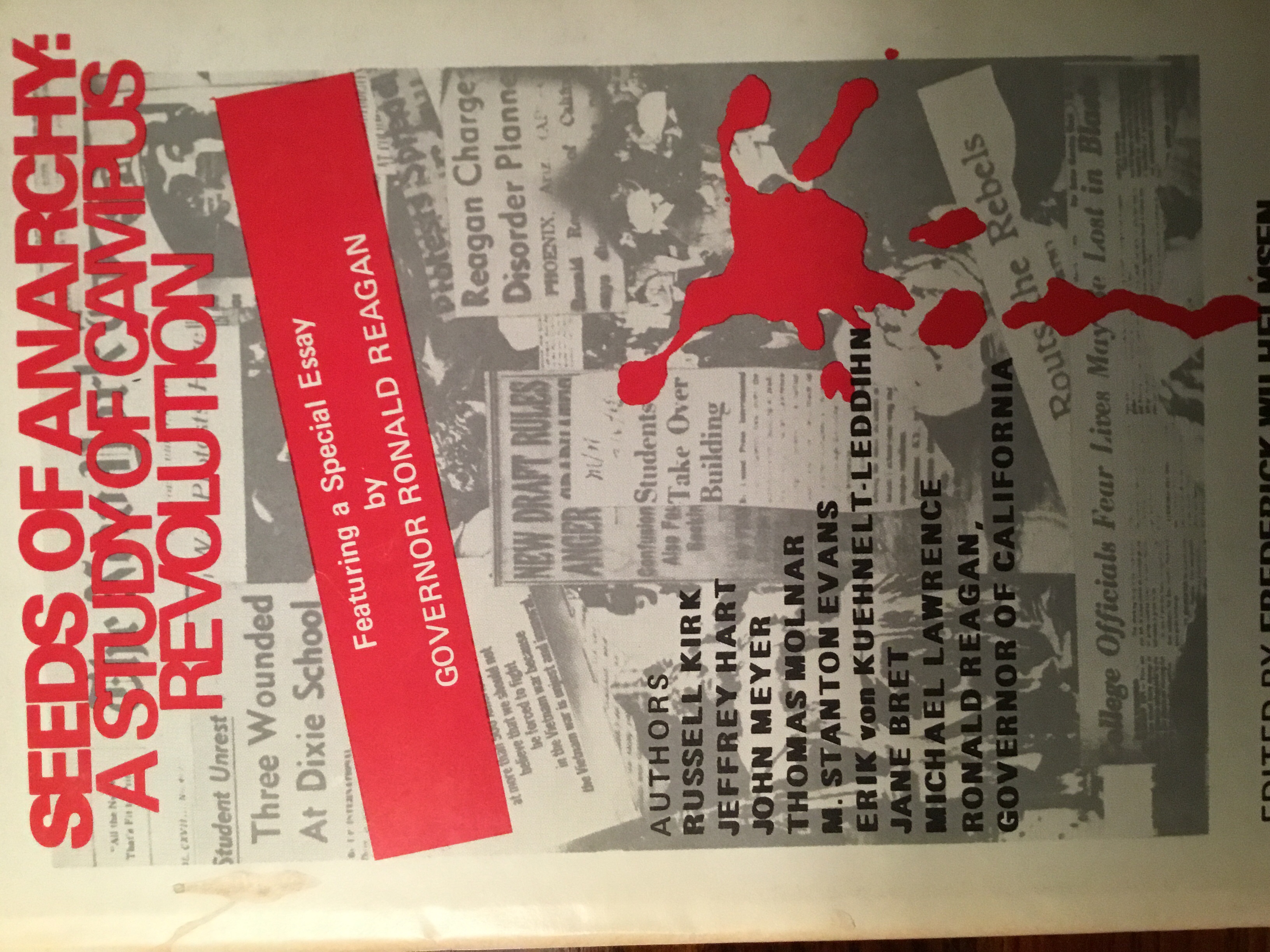 Seeds of Anarchy: A Study of Campus Revolution (Hardcover)