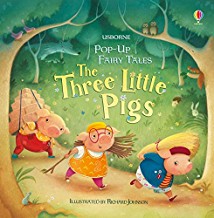 The Three Little Pigs Board Book (Usborne Pop-Up Fairy Tales)