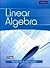 Linear Algebra by George D. Sampson, Joseph H...