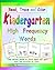 Read, Trace and Color Kinde...
