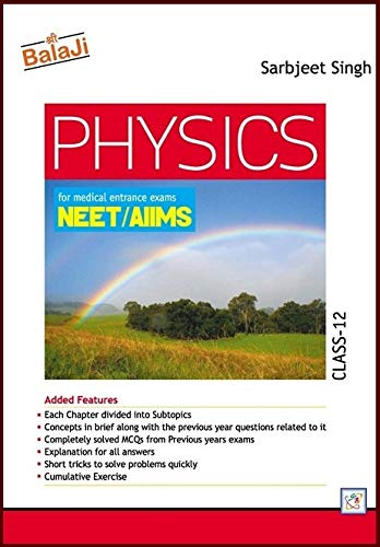 Shri Balaji Physics for NEET/AIIMS Class-12 (Paperback)