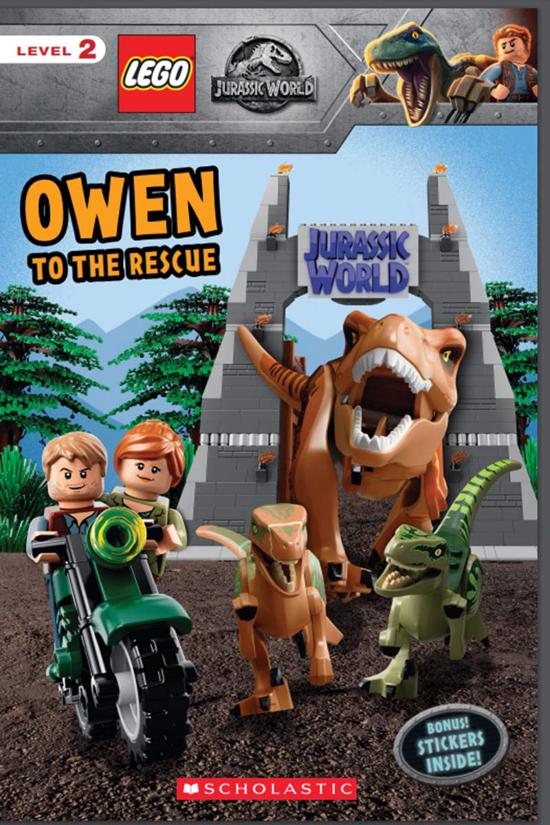 Owen to the Rescue (LEGO Jurassic World: Reader with Stickers)