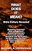 What Does It Mean?: Bible Culture Revealed