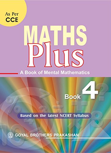 Maths Plus a Book of Mental Mathematics for Class 4 (Paperback)