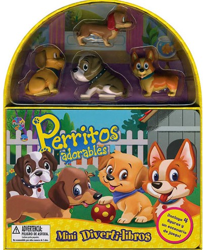 Mini Divertilibros: Perritos adorables (Board book)