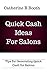 Quick Cash Ideas for Salons...