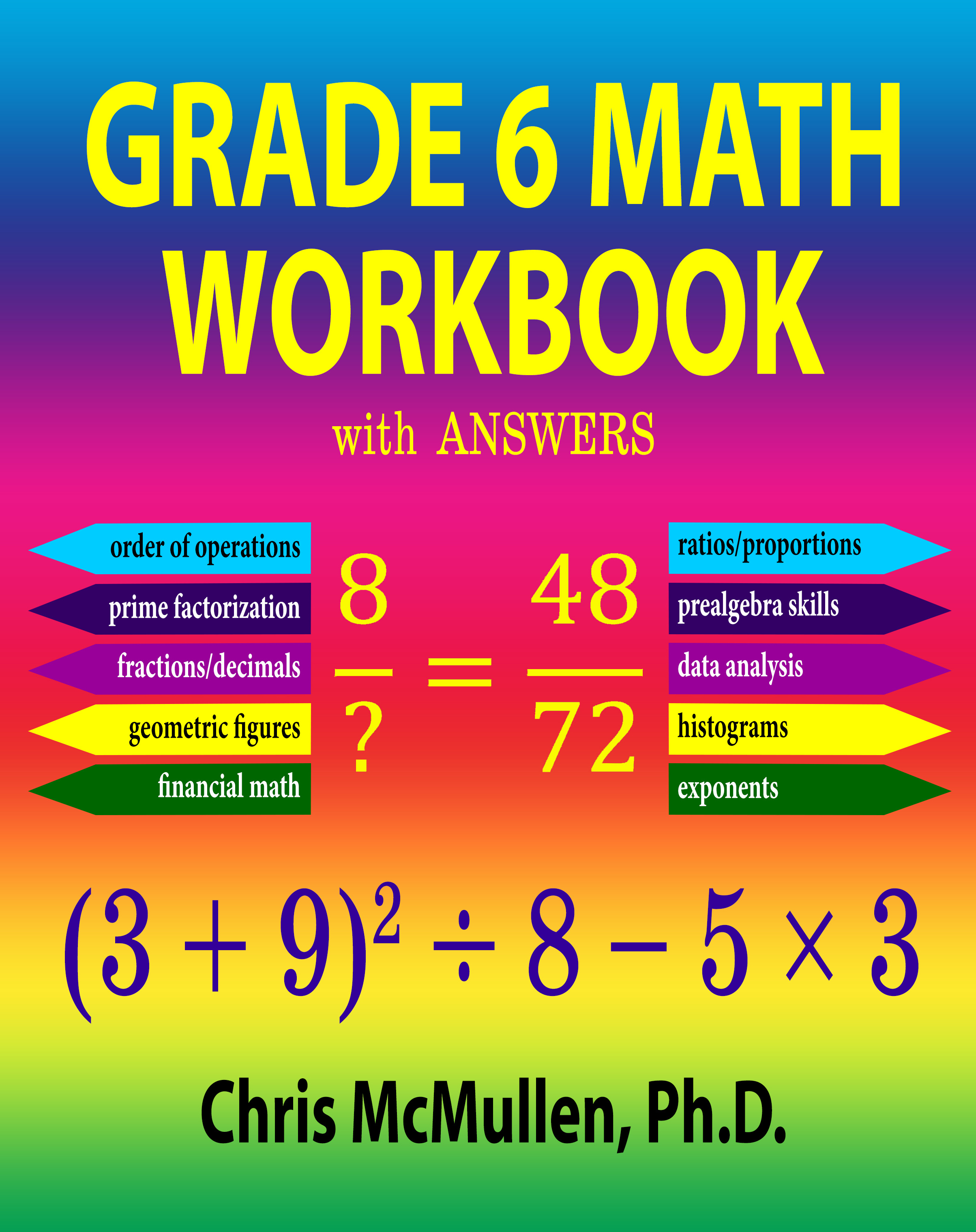 Grade 6 Math Workbook with Answers (Improve Your Math Fluency 21)