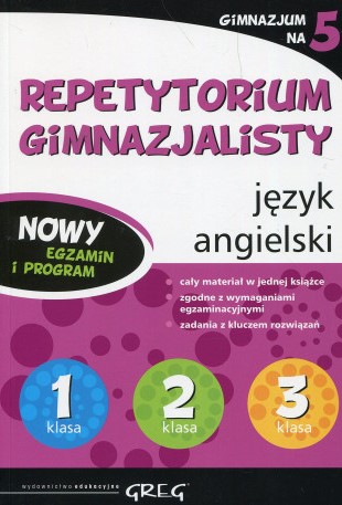 Repetytorium gimnazjalisty. Język angielski. Gimnazjum na 5 (Paperback)