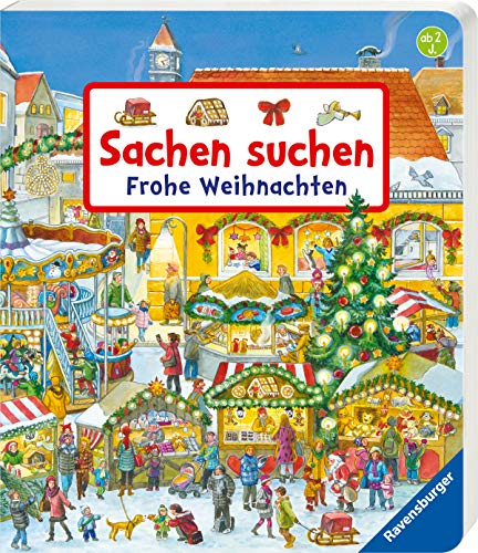 Sachen suchen - Frohe Weihnachten (Board book)