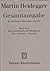 Gesamtausgabe II. Abteilung: Vorlesungen 1923-1944. Band 29/30. Die Grundbegriffe der Metaphysik. Welt — Endlichkeit — Einsamkeit
