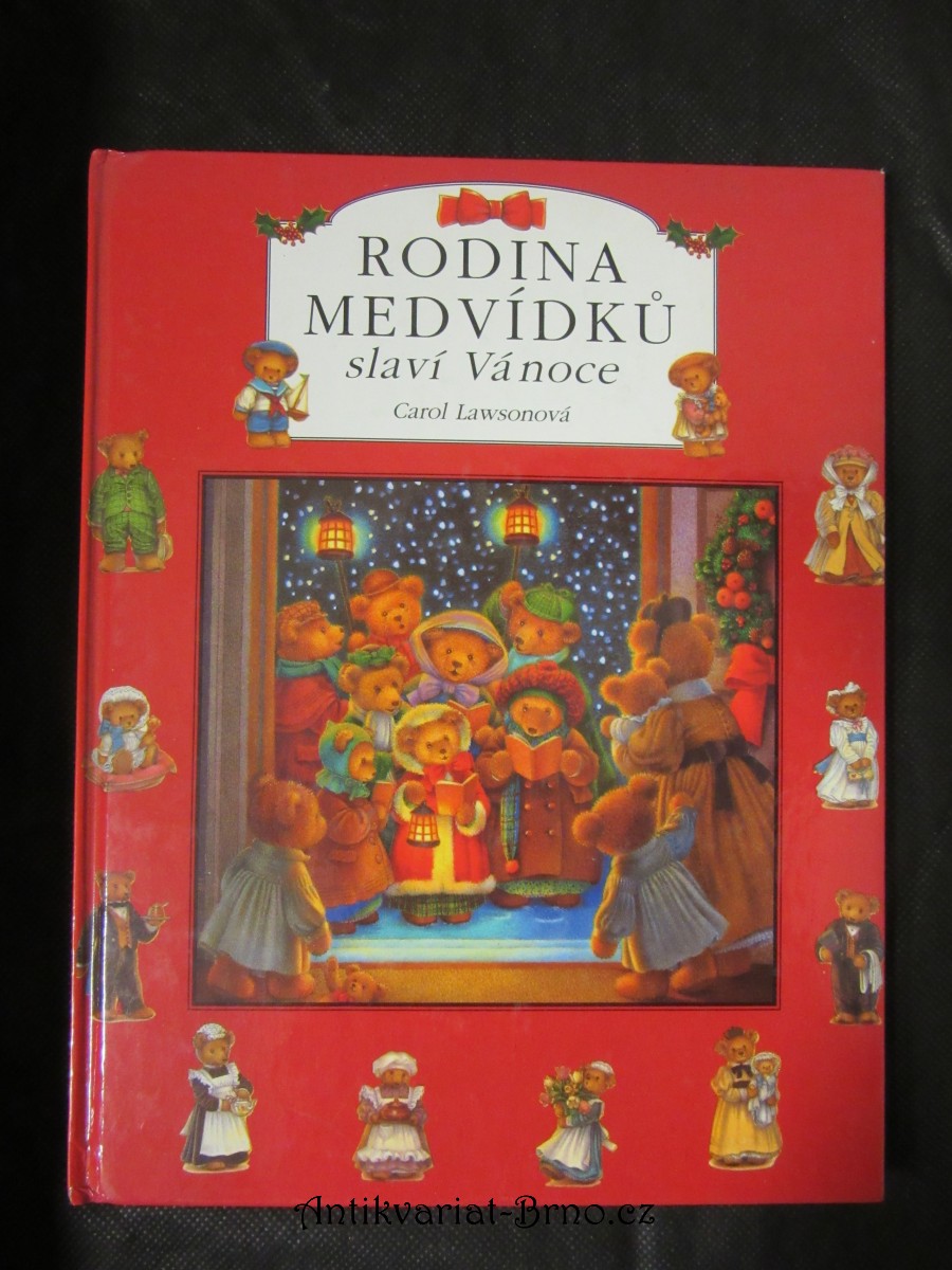 Rodina medvídků slaví Vánoce (Hardcover)