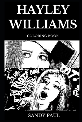 Hayley Williams Coloring Book Legendary Paramore Vocal And